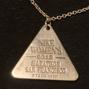 Silver Tiffany Necklace - Nike 2013 SF Marathon